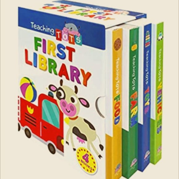 Teaching Tots First Library 4-Book Set, NIB - Picture 2 of 4